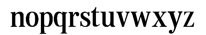 Holly Serif Font LOWERCASE