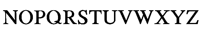 Holly Star Monogram Font LOWERCASE
