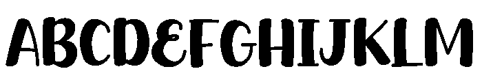 Holly Sugar Font UPPERCASE