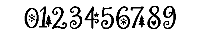 Holly_Whisper Font OTHER CHARS