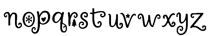 Holly_Whisper Font LOWERCASE