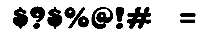 Holly flowers Font OTHER CHARS