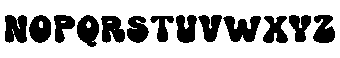 Holly flowers Font LOWERCASE