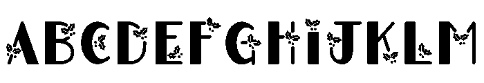 Holly leaves FONT