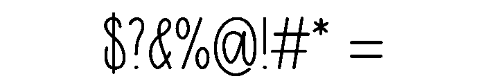 HollyNote Font OTHER CHARS