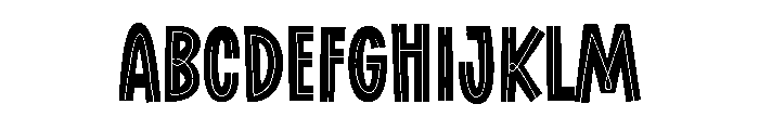 Hollyline Christmas Font UPPERCASE
