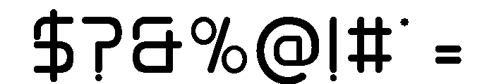 Holo Wave Regular Font OTHER CHARS