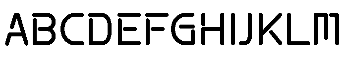Holo Wave Regular Font UPPERCASE