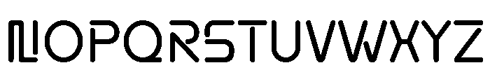 Holo Wave Regular Font UPPERCASE