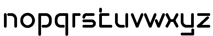 Holo Wave Regular Font LOWERCASE