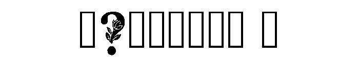 Holographic Regular Font OTHER CHARS