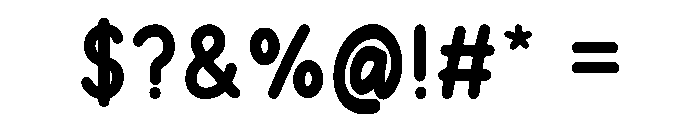 Holy Birth Font OTHER CHARS