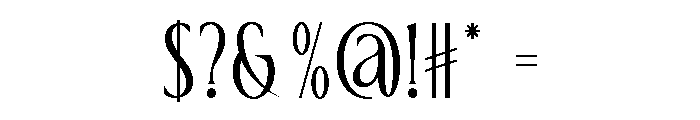 Holy Garland Regular Font OTHER CHARS