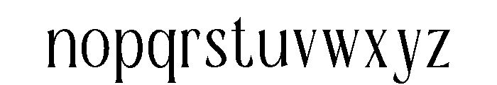 Holy Garland Regular Font LOWERCASE