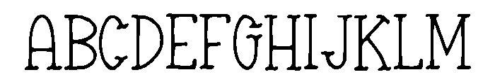 Holy_Letter Font UPPERCASE