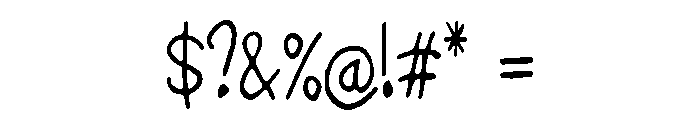Holyflow Font OTHER CHARS