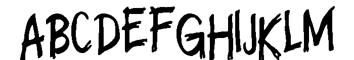 Holyflow Font UPPERCASE