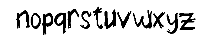 Holyflow Font LOWERCASE
