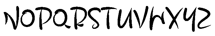 Home Market Font UPPERCASE