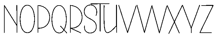 Home Monday Font UPPERCASE
