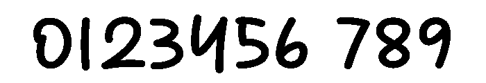 Home Original Font OTHER CHARS