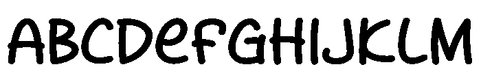 Home Original Font UPPERCASE