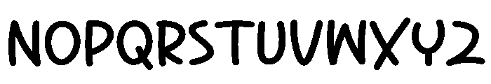Home Original Font UPPERCASE