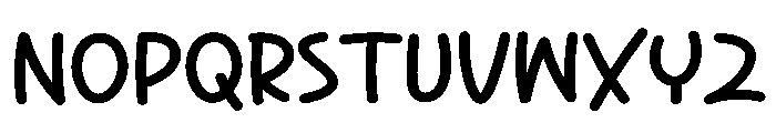 Home Original Font LOWERCASE