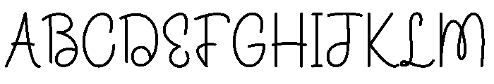 Home Thailand Font UPPERCASE