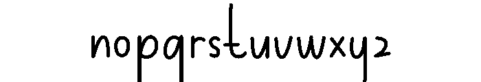 Home Thailand Font LOWERCASE