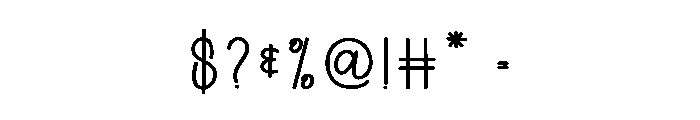 Home Wonder Font OTHER CHARS