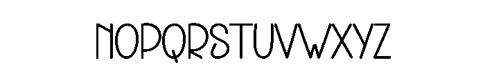 Home Wonder Font UPPERCASE