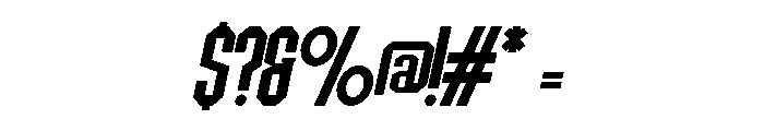 Homebody Italic Italic Font OTHER CHARS