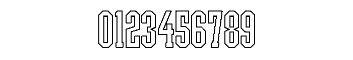 Homebody Outline Regular Font OTHER CHARS