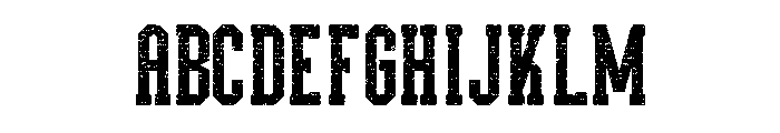 Homebody Texture Regular Font UPPERCASE