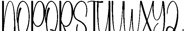 Homemade Valentines Font UPPERCASE