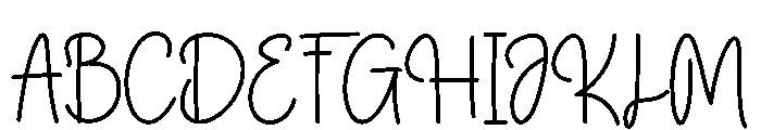 Homephones Font UPPERCASE