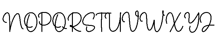 Homephones Font UPPERCASE
