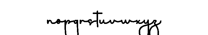 Homephones Font LOWERCASE
