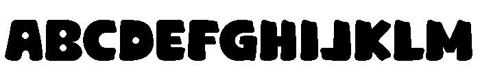 Homer Ducker Font UPPERCASE