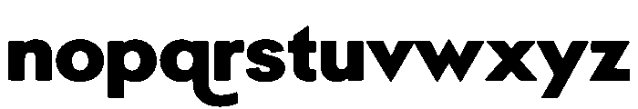 Homeroth Font LOWERCASE