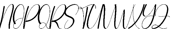 Homestay Enchanting Font UPPERCASE