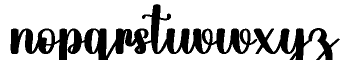 Homestay1 Font LOWERCASE