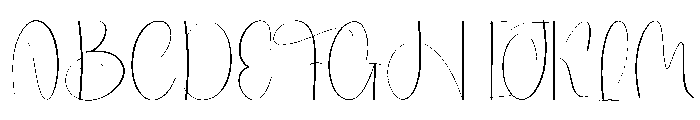 Hometown Christmas Font UPPERCASE