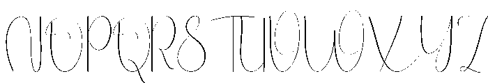 Hometown Christmas Font UPPERCASE