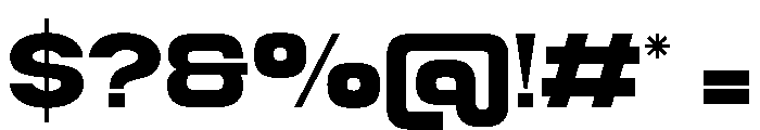 Homush Regular Font OTHER CHARS