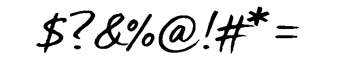 Honduras Story Regular Font OTHER CHARS