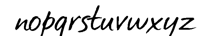 Honduras Story Regular Font LOWERCASE