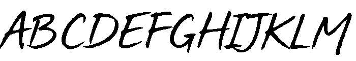 HondurasStory-Regular Font UPPERCASE