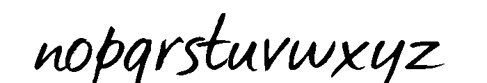 HondurasStory-Regular Font LOWERCASE